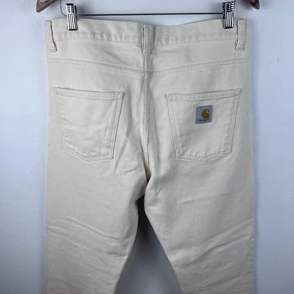 Carhartt WIP Newel Pant White - Natural - Picture 5 of 6